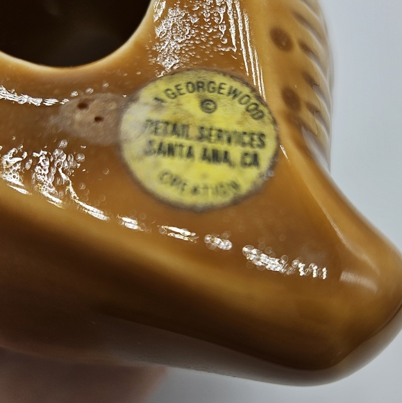 George Wood kangaroo figurine cotton dispenser - Picture 7 of 16